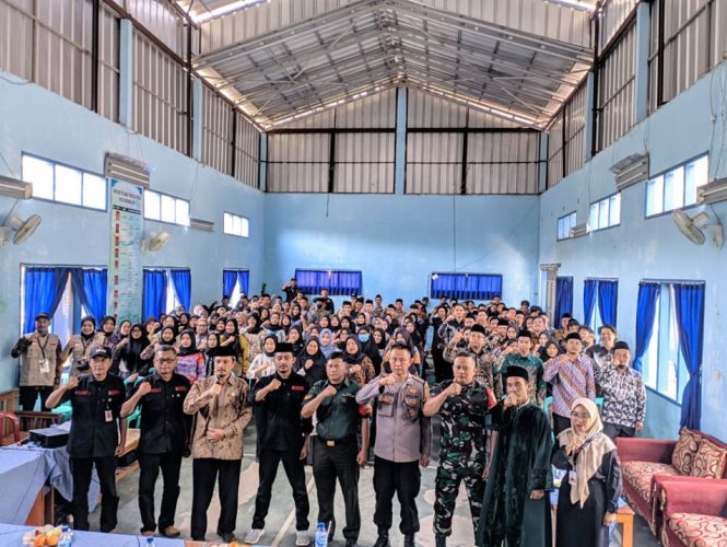 140 PTPS Kecamatan Baregbeg Dilantik, Ini Pesan Ketua Bawaslu