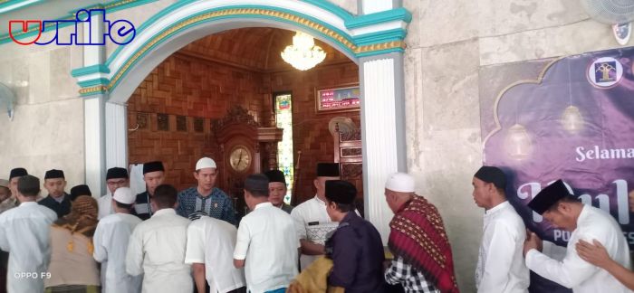 415 Orang Warga Binaan Lapas Cianjur Melaksanakan kegiatan Shalat Iedul Adha 1444 Hijriah