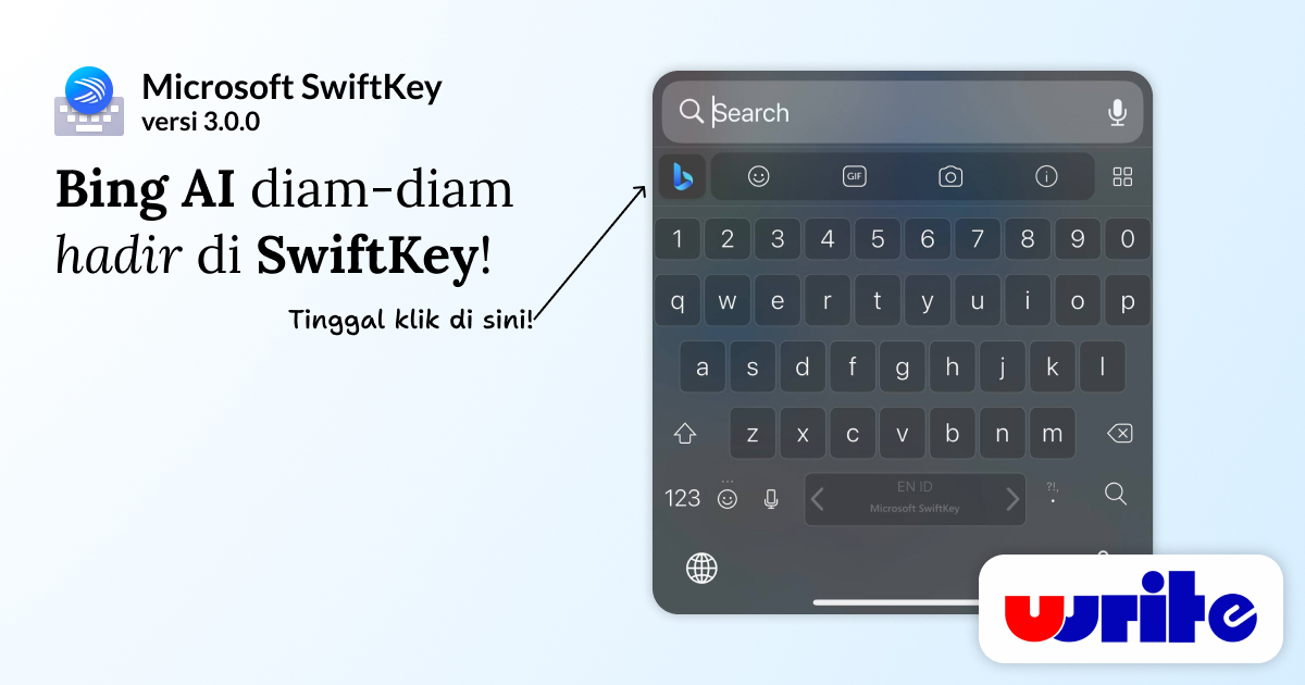 Bing AI Diam-Diam Hadir di SwiftKey!