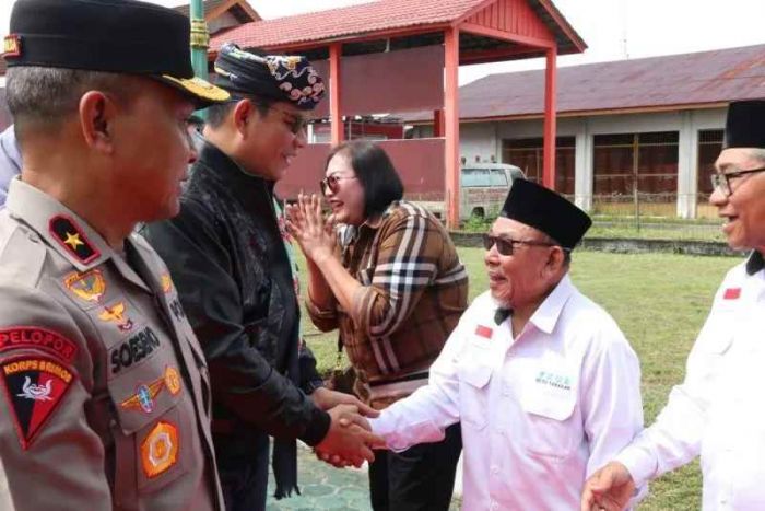 Brigjen Pol. Djati Wiyoto Abadhy Disambut sebagai Kapolda Kaltara Baru di Bandara Juwata Tarakan