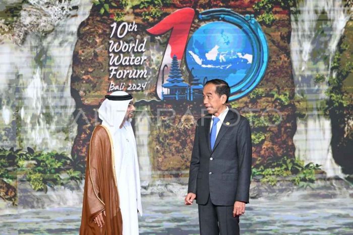 Buka World Water Forum 2024, Joko Widodo Pandang Perlunya Mencari Solusi Bersama untuk Atasi Kelangkaan Air