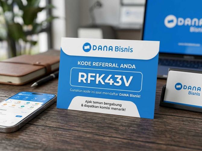 Cek Kode Referral DANA Bisnis Terbaru untuk Daftar QRIS Gratis