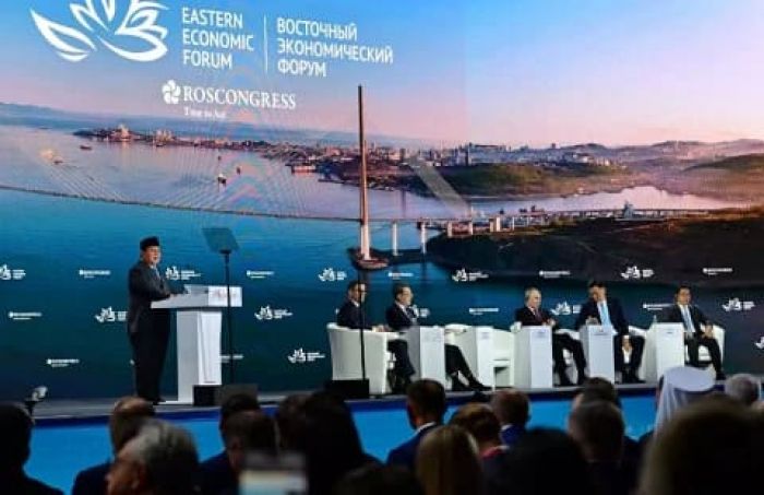 Dari Владивосток, Prabowo Usulkan Dagang Bebas RI-EAEU Mulai 2027