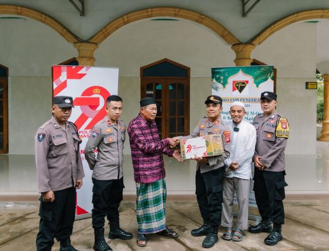 Dari Bhayangkara untuk Umat: Titik ke-3 Bakti LSM PENJARA 1 dan POLRI Hadir di Masjid Ali Bin Abi Thalib Gunungkidul