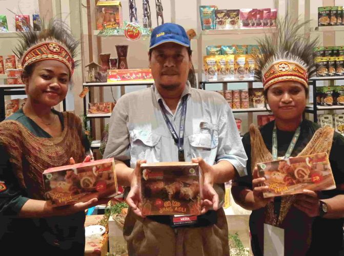 Day-2 ISEF, Booth Pameran Provinsi Papua dan Papua Barat Daya Menjadi Daya Tarik Warga Jakarta dan Pecinta Kuliner