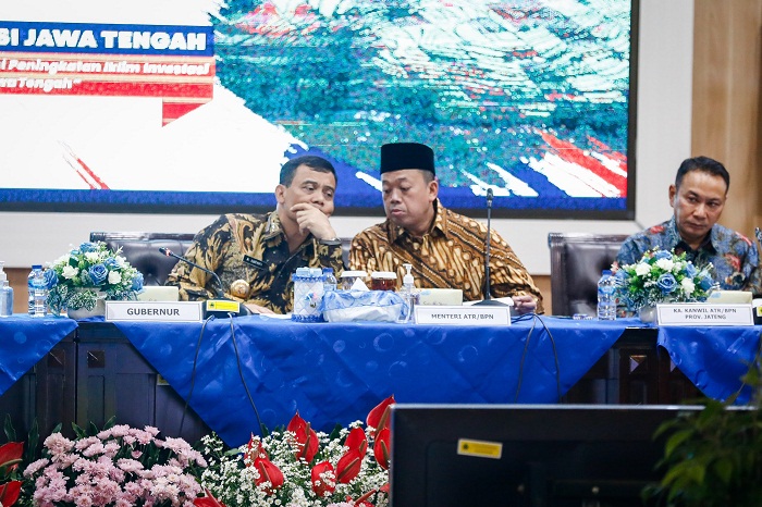 Didukung Menteri Nusron Wahid, Gubernur Ahmad Luthfi Upayakan Sertifikasi Tanah Tak Bertuan di Jateng