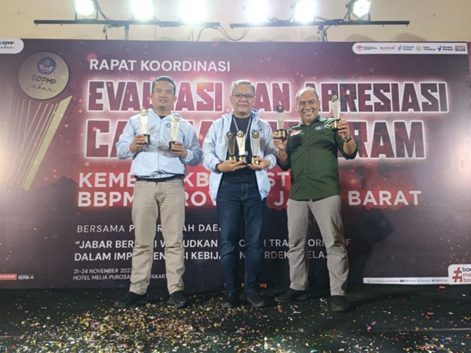 Disdik Ciamis Borong 7 Penghargaan dari BBPMP Jabar