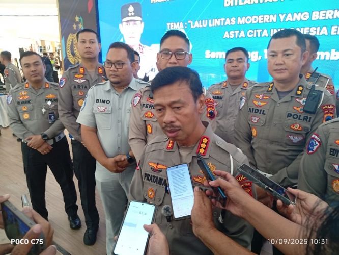 Ditlantas Polda Jateng Gelar Lomba Polisi Cilik di Mall The Park Semarang