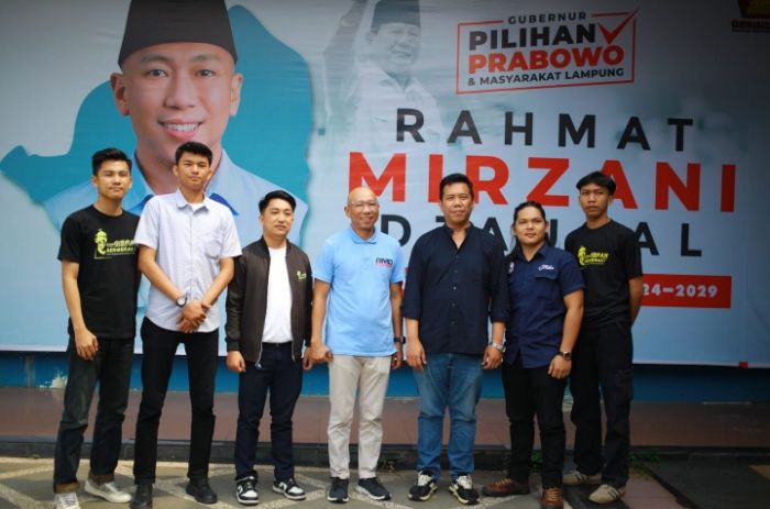 DPP Kami Gibran Lampung Bersilahturahmi dengan RMD 