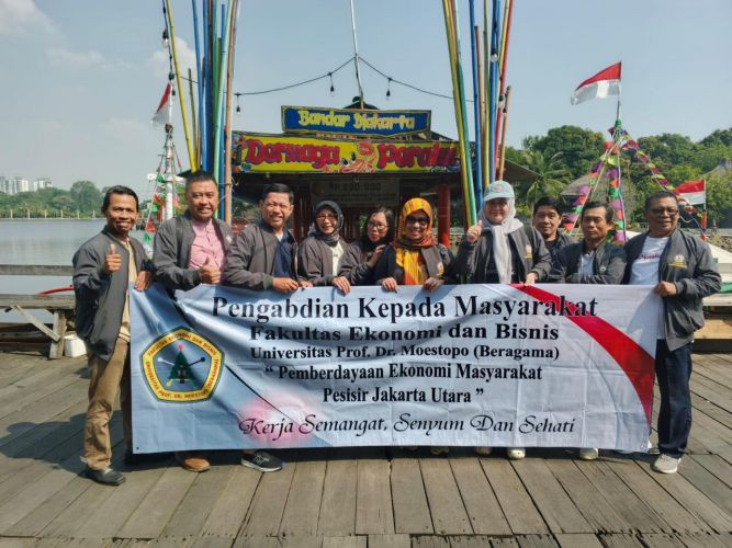 FEB Universitas Moestopo Berdayakan Warga Pesisir Jakarta