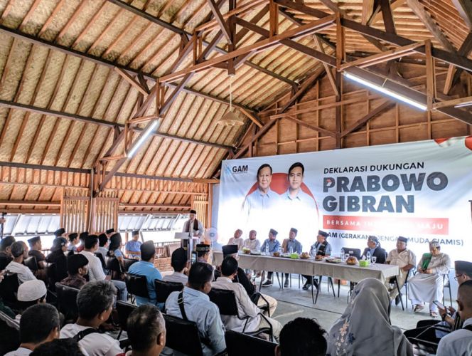 GAM Ciamis Deklarasikan Dukungan untuk Prabowo-Gibran