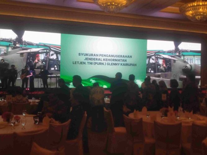 Gelar Syukuran Letnan Jend TNI (Purn) Glenny Kauripan M.Sc. Apresiasi Teman Media