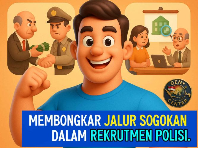 Gen+ Center: Membongkar Jalur Sogokan dalam Rekrutmen Polisi dan Solusi Nasional yang Independen.