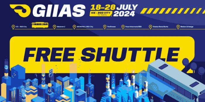 GIIAS 2024 Makin Dekat, Berikut Info Shuttle Bus Gratis dan Area Parkir Memadai untuk Pengunjung