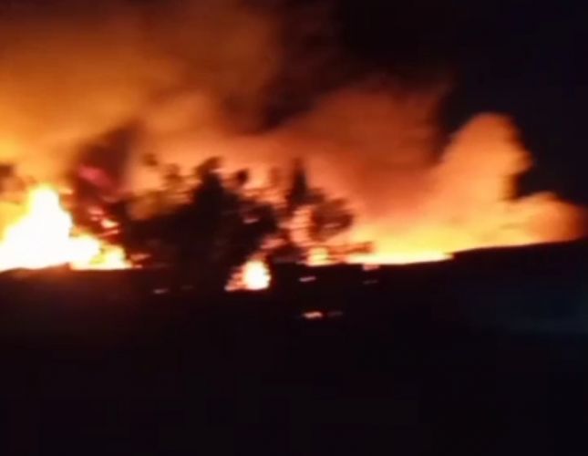 Gudang Penimbunan BBM Milik Oknum Kembali Meledak 