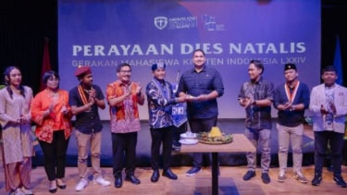 Hadiri Dies Natalis ke-74 GMKI Bareng Bahlil, Dito: Pemuda Harus jadi Agen Perubahan