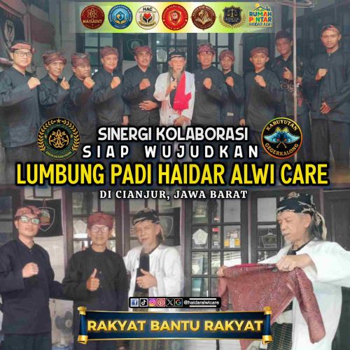 Haidar Alwi dan Kabuyutan Gegerkalong Wujudkan Lumbung Padi Cianjur untuk Ketahanan Pangan Prabowo