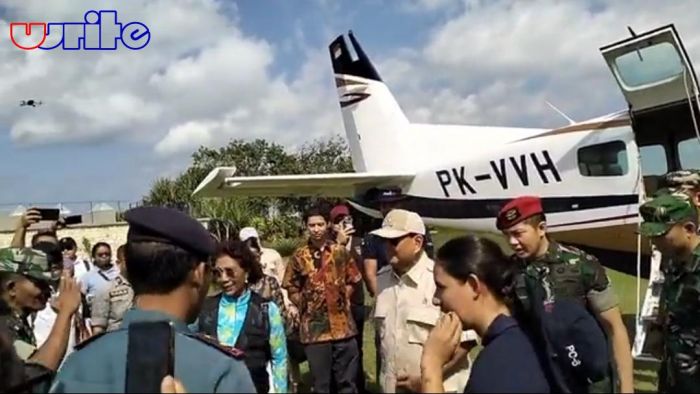 Hari Ini Prabowo Subianto Sambangi Kediaman Susi Pudjiastuti di Pangandaran