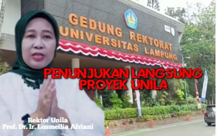 Heboh, Rektor Universitas Negeri Lampung Diduga Bagi Bagi Proyek