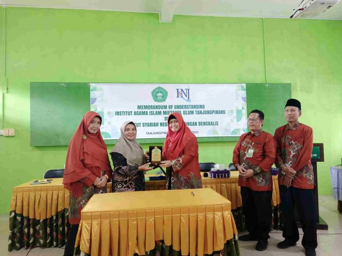 IAI Miftahul Ulum Tanjungpinang dan ISNJ Bengkalis Jalin Kerja Sama Penguatan Tri Dharma Perguruan Tinggi