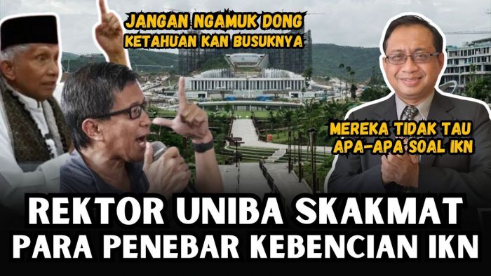 Isradi Rektor Uniba Cukup Populer, Kini Muncul Kembali di Cuplikan Video Reaction Channel Khaerun Imam