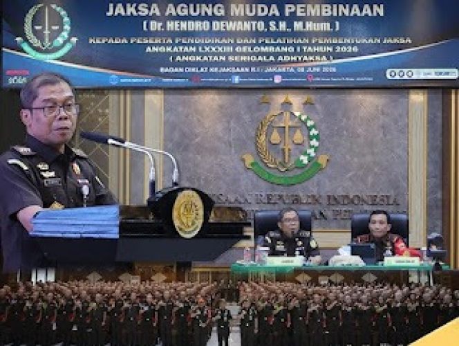 Jaksa Agung RI Gandeng PPPJ Angkatan 83, Lulusan Terbaik Mendapatkan Penempatan Strategis
