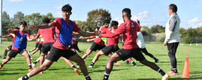 Jalani TC di Jerman, Iqbal Gwijangge Akui Pemain Timnas U-17 Indonesia Masih Jalani Adaptasi Cuaca dan Lapangan