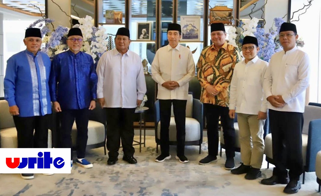 Jokowi Berkumpul Ketum Partai Pendukung Pemerintah, Ketum PDIP dan Nasdem kemana??