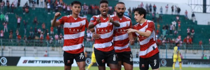 Kalahkan Barito Putera, Madura United Optimis Masuk Zona 4 Besar