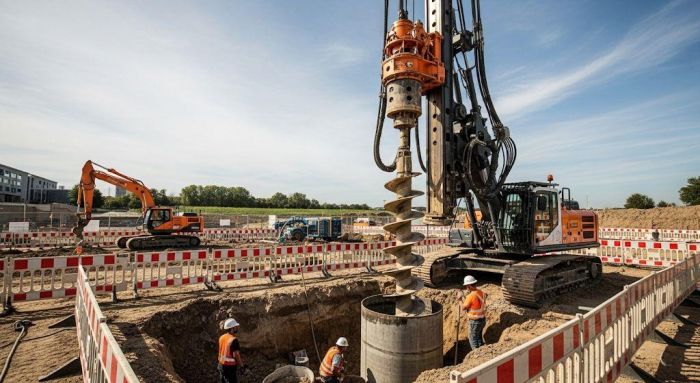 Kenali Perbedaan Tiang Pancang dan Bore Pile