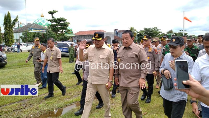 Kepanikan Pejabat Lampung Menjelang Kedatangan Presiden Jokowi