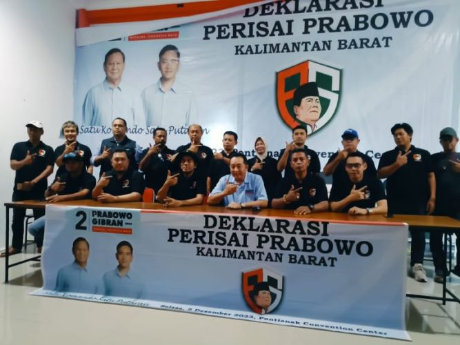 Kesiapan Perisai Prabowo Kalimantan Barat menuju Deklarasi 5 Desember 2023 untuk Kemenangan Pemilu 2024