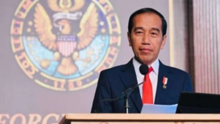 Kunjungan ke Amerika, Presiden Jokowi Sempatkan Beri Kuliah Umum Bahas Pancasila di Depan Ratusan Mahasiswa