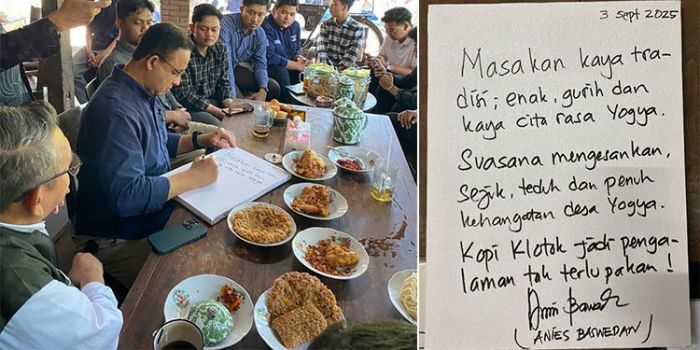 Mampir Nyruput Kopi Khas Klotok, Mantan Gubernur Jakarta Torehkan Curahan Hati akan Kuliner Heritage Jogja 