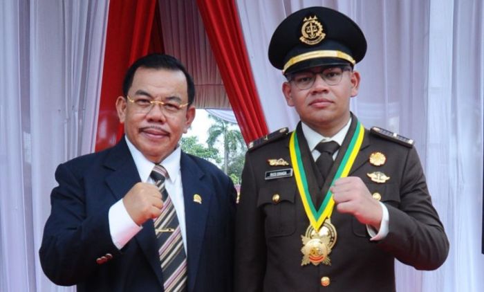 Mangihut Sinaga Berbesar Hati dengan Capaian Adhi Adhyaksa bagi Sang Putra Bungsu