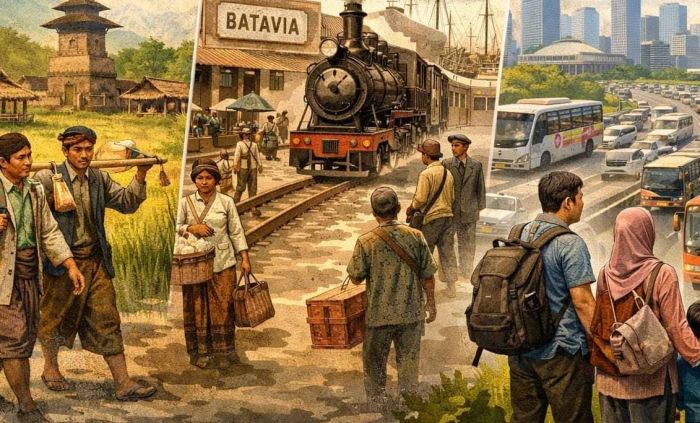 Menelusuri Sejarah Mudik Lebaran di Indonesia, Dari Tradisi Desa hingga Ritual Sosial Nasional