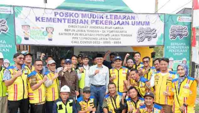 Menteri PU Dody Tinjau Kelayakan Jalan di Ruas Lebaran Tegal-Pemalang