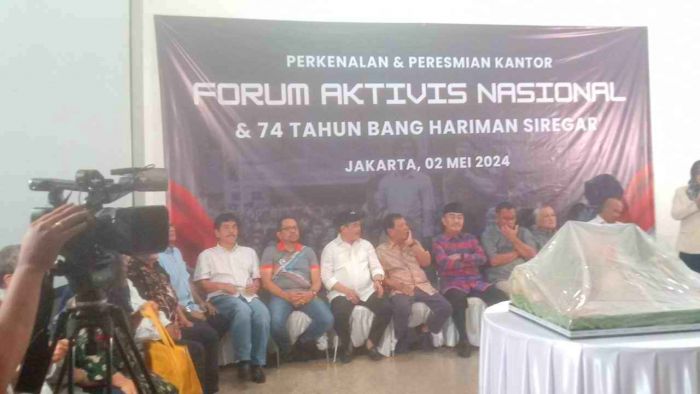 Muhammad Qodari Pinjamkan Kantor eks Gerakan Sekali Putaran di Tegalparang untuk Kantor Forum Aktivis Nasional