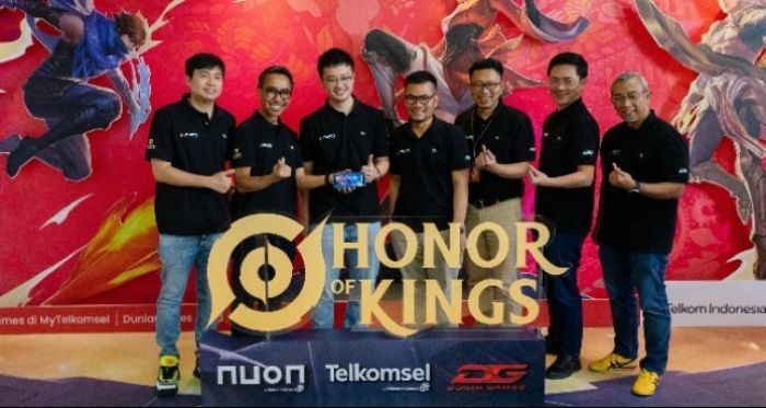 Nuon dan Telkomsel Gelar Peluncuran Honor of Kings GraPARI Corner