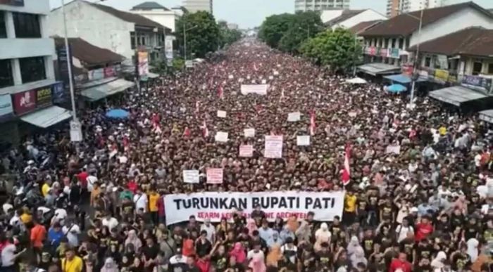 Pati Memanas, Jauh dari Kondusif, Sepekan Lagi Jateng akan Menghitam