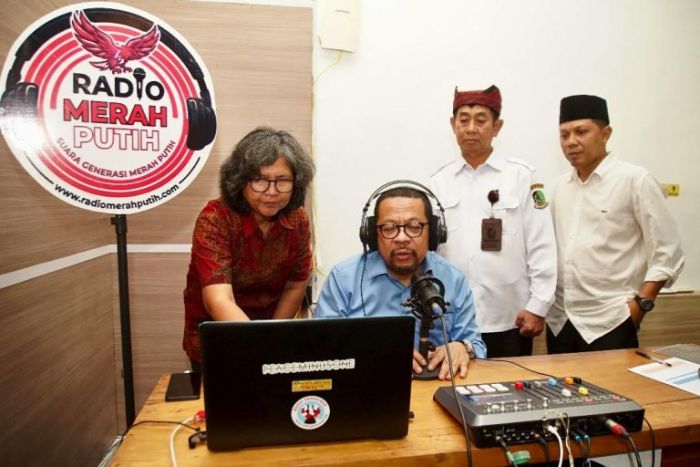 Peluncuran Radio Komunitas KDKMP Merah Putih di Banyuwangi