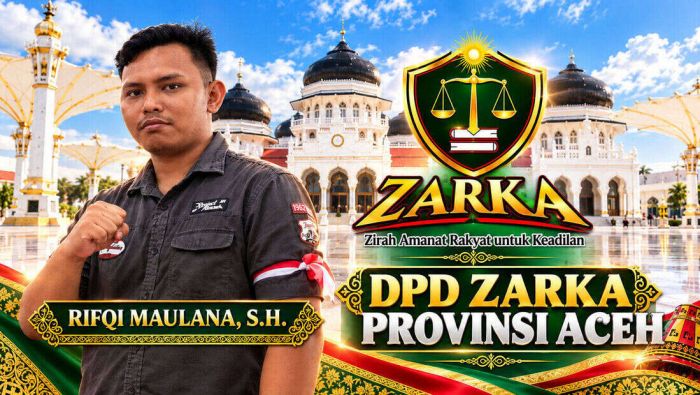 Perkumpulan ZARKA Kobarkan Gerakan Antikorupsi di Tanah Rencong, Rifqi Maulana Pimpin DPD Aceh