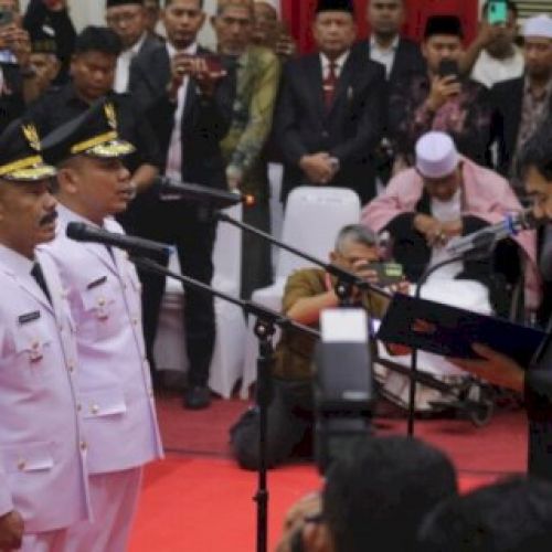 Pidie Resmi Punya Bupati Baru, Sarjani Abdullah dan Al Zaizi