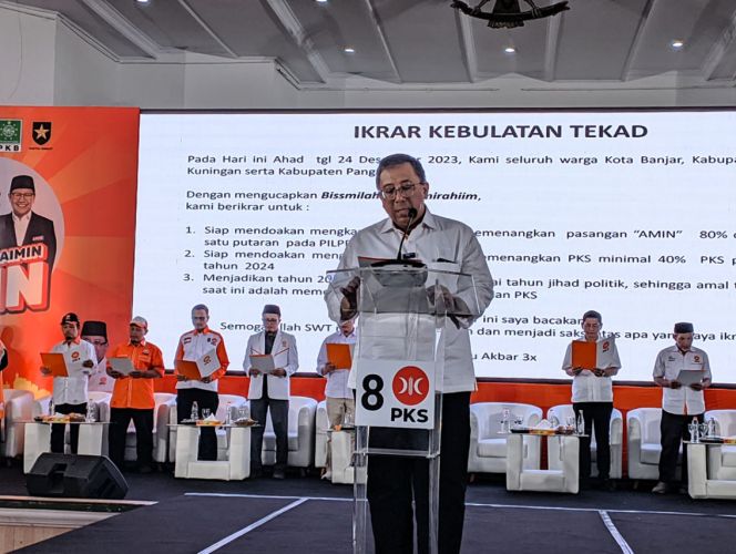 PKS Jawa Barat Optimis Target Kemenangan AMIN 80 Persen