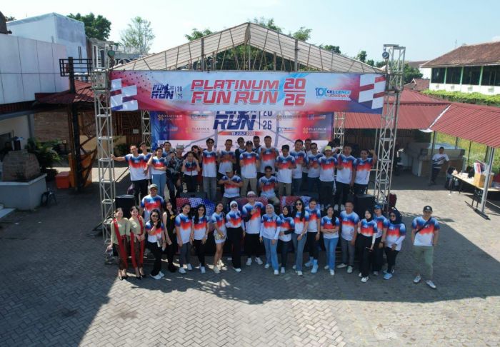 Platinum Fun Run 2026 Libatkan 700 Pelari, Dorong Sport Tourism dan Gaya Hidup Sehat di Yogyakarta
