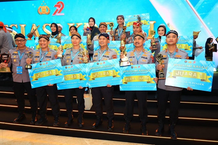 Polda Jateng Raih Beragam Penghargaan dalam Awarding Day Apresiasi Kreasi Polri untuk Masyarakat