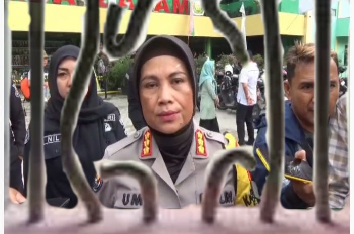 Polda Lampung Menutupi Identitas Tahanan Yang Kabur