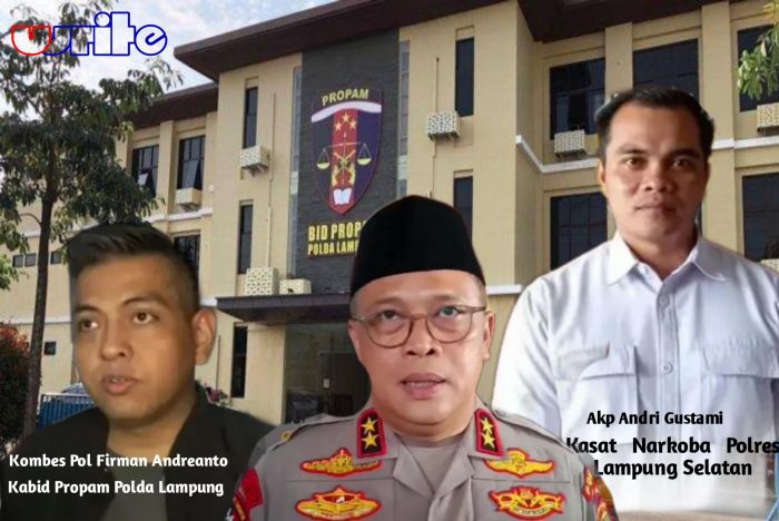 Polda Lampung Diduga Menutupi Kasus Kasat Narkoba Polres Lampung Selatan