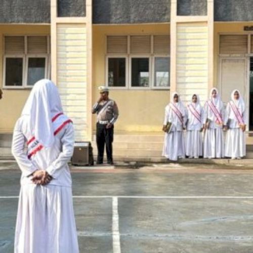 Polres Pidie Sosialisasi Keselamatan Lalu Lintas di Sekolah