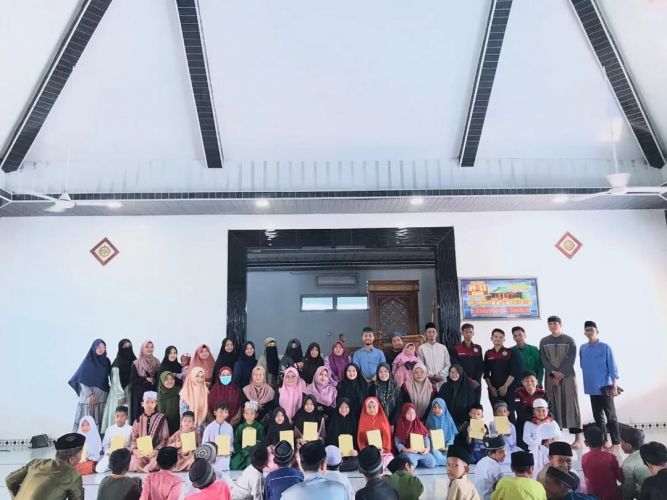 Prodi PAI IAI Miftahul Ulum Tanjungpinang Laksanakan Pengabdian Masyarakat Seni Tilawah Al-Qur'an